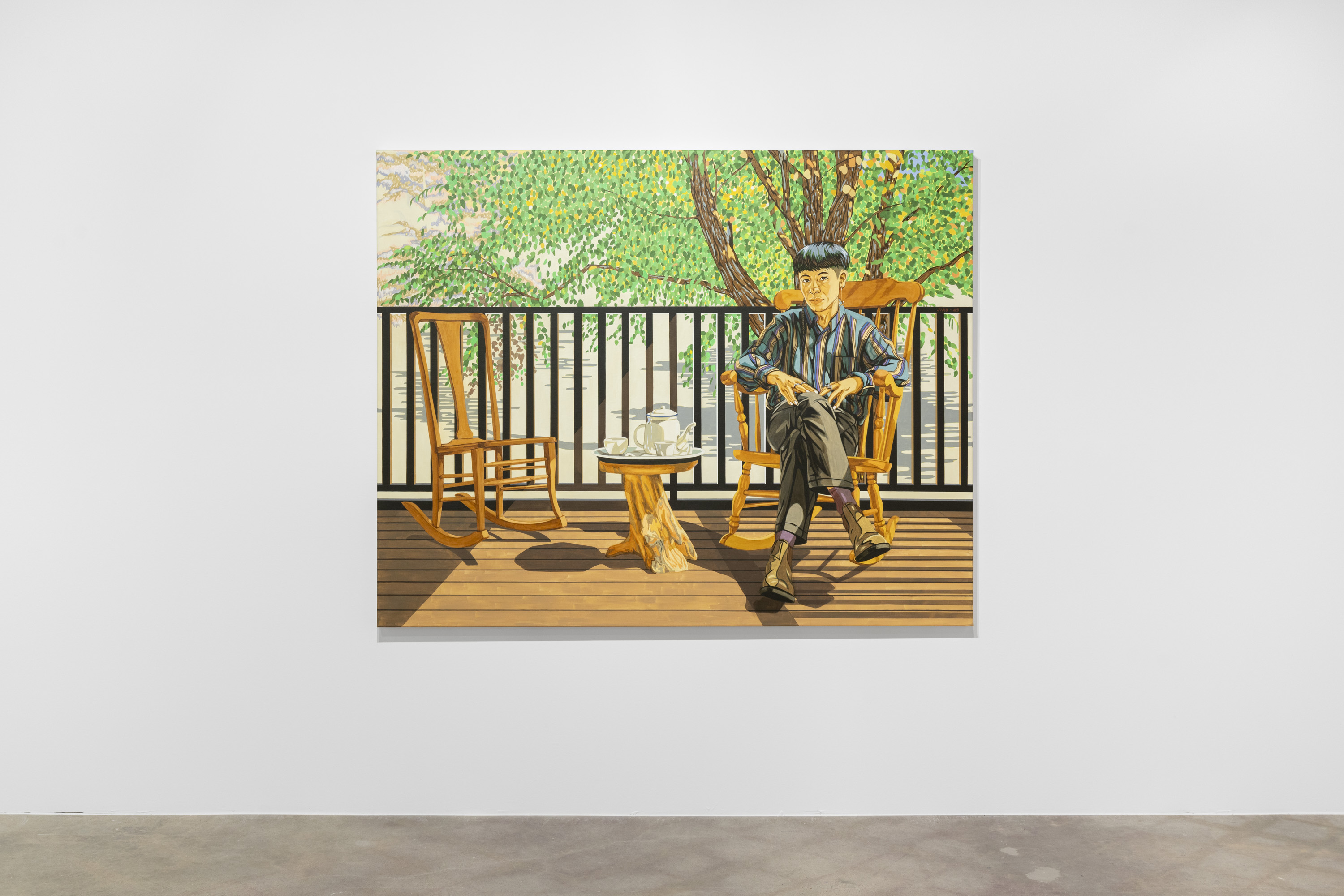 Portrait of Ocean Vuong by Jiab Prachakul