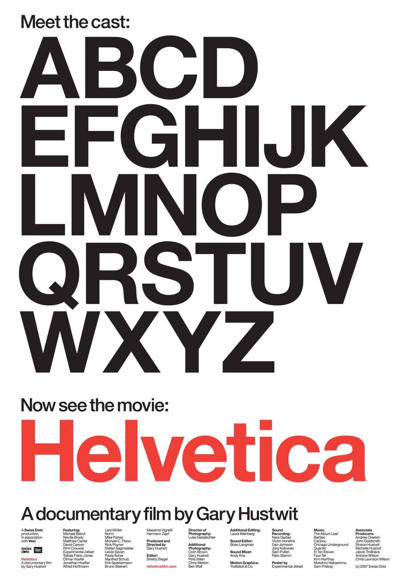 Helvetica movie poster