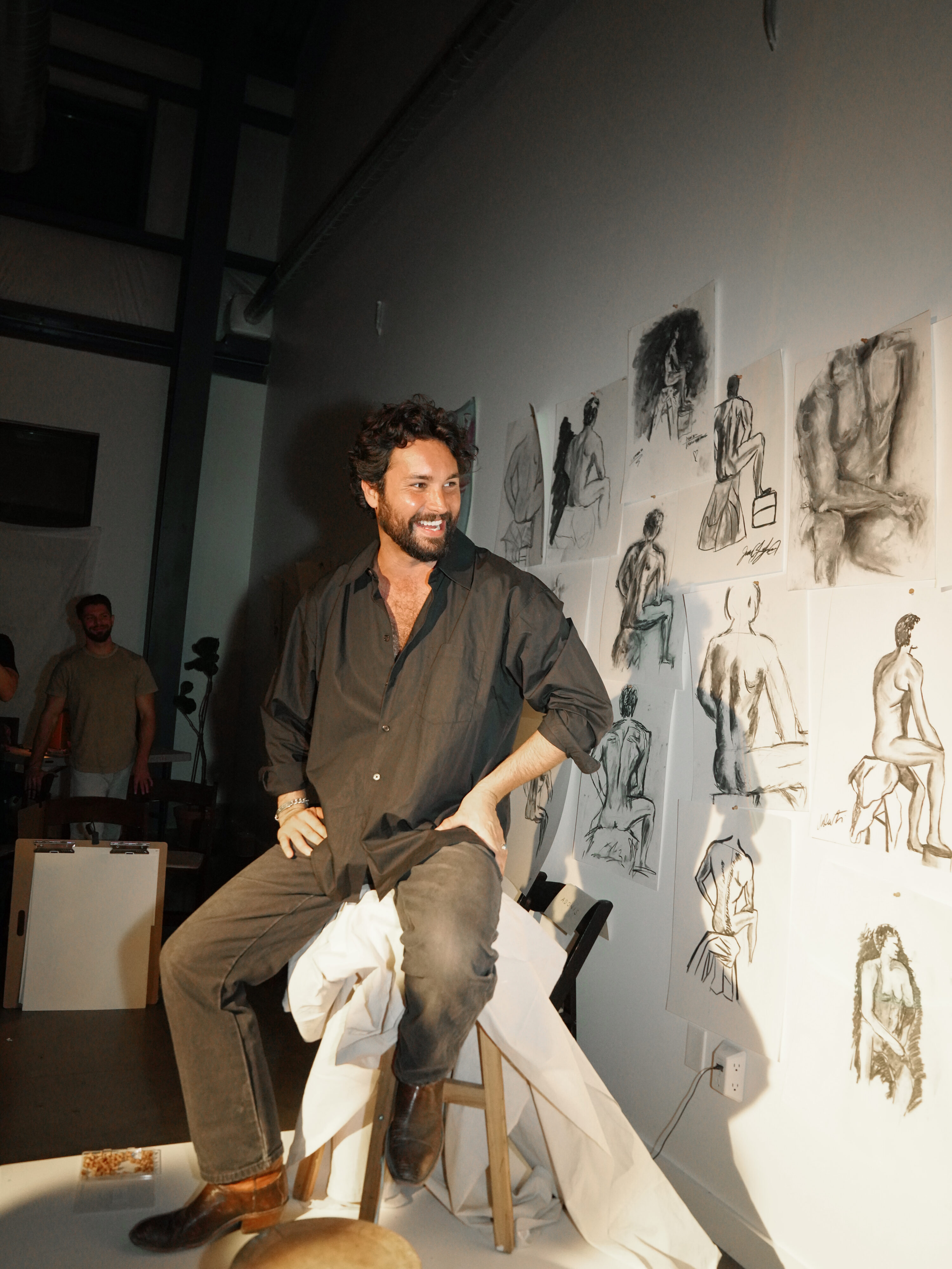 RF. Alvarez in the studio